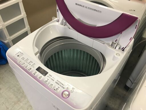 シャープ7.0K洗濯機 2016年製 分解クリーニング済み！