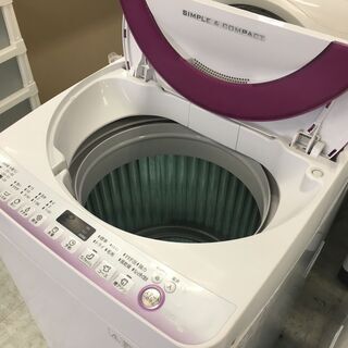 シャープ7.0K洗濯機 2016年製 分解クリーニング済み！　