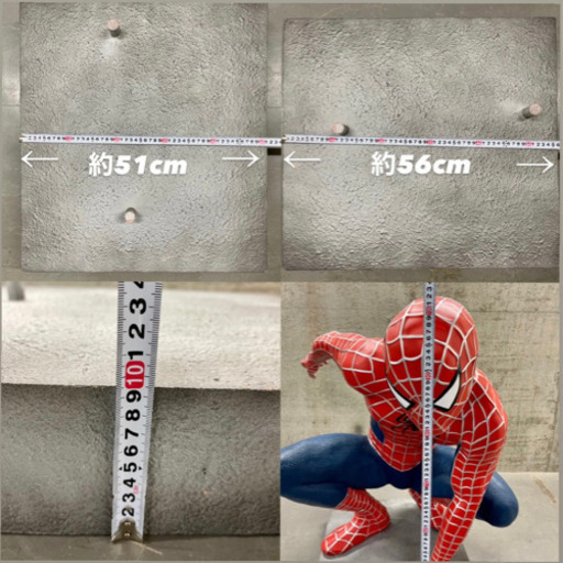 等身大 スパイダーマン フィギュア ☆超美品 等身大 スパイダーマン フィギュア ☆超美品