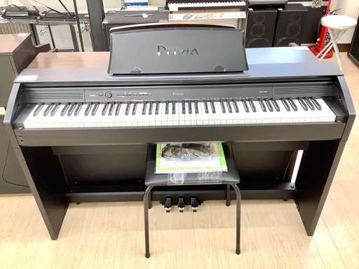 【美品】CASIO 電子ピアノ PX-760BK【無料配送可能】 6ヶ月保証付！CASIO(カシオ)の電子ピアノ「PX-760BK」をご紹介