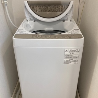 【ネット決済】東芝　洗濯機　7kg 使用1年　江東区大島　202...