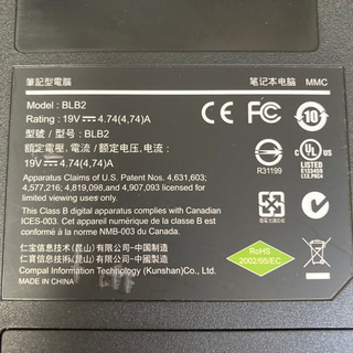 高スペック ガレリアノートPC プライム BLB2