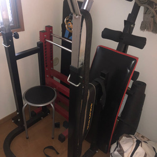 【お値下げしました】未使用に近い⭐︎自宅用トレーニング器具３点セット 値下げしました】未使用に近い 自宅用トレーニング器具3点セット