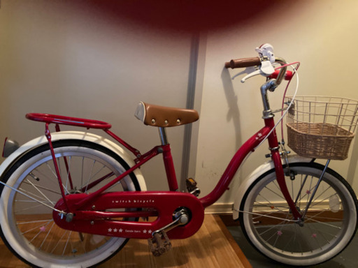 18インチ自転車(コマ有り)　＊値下げしました。