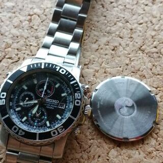 腕時計2本(SEIKO chronograph,CASIO da...