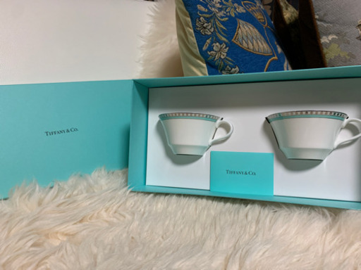 新品　Tiffany ペアカップ　ティーカップ