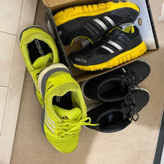 【ネット決済】adidasスニーカー  ハイカット　安全靴