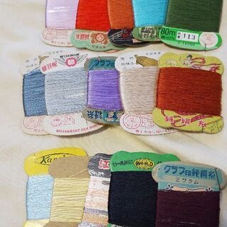 🌸絹の手縫い糸です🌸