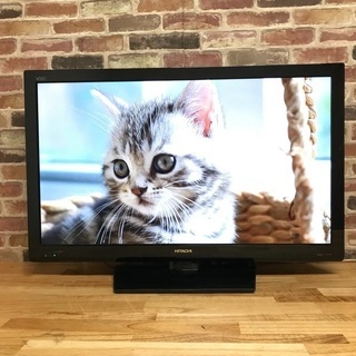 ⑤即日受渡❣️ちょっと贅沢サイズ日立37型フルHD省エネ液晶テレビ11000円