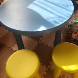 【ネット決済】IKEA テーブル　イス　セット