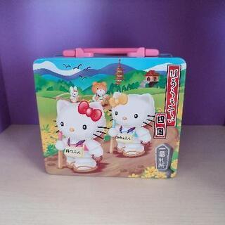 四国キティ　お菓子缶