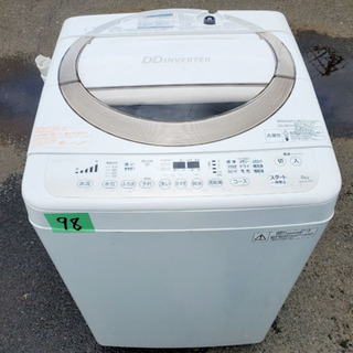 ①98番 TOSHIBA✨東芝電気洗濯機✨AW-6D2‼️ ①98番 TOSHIBA✨東芝電気洗濯機✨AW-6D2‼️