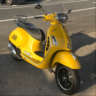 【ネット決済】希少車 VESPA GTS150 2019 マイチ...