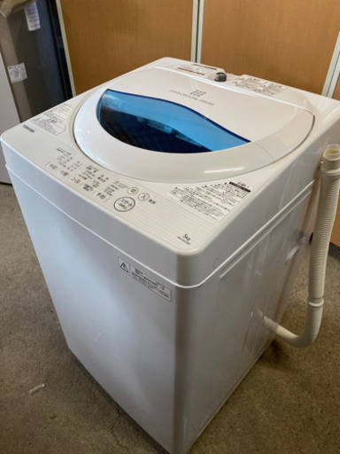 0721006 洗濯機 東芝 2017 5kg