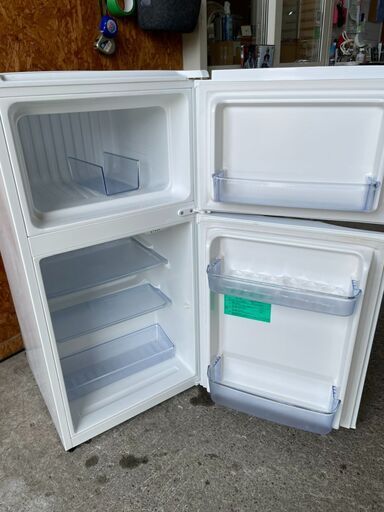 L1204 ハイアール 98L 2ドア冷蔵庫 - 冷蔵庫 