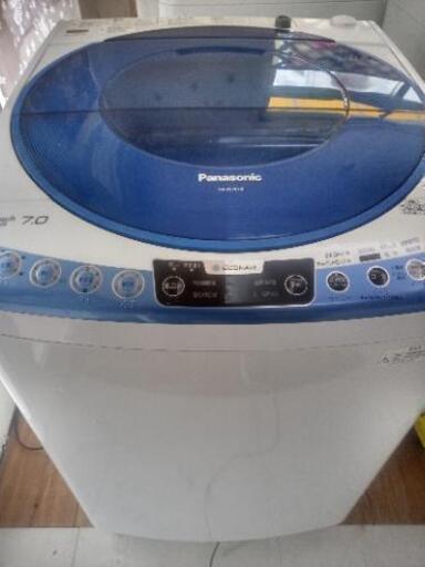 パナソニック洗濯機7 kg 2013年生別館倉庫浦添市安波茶2-8-6に置いてます