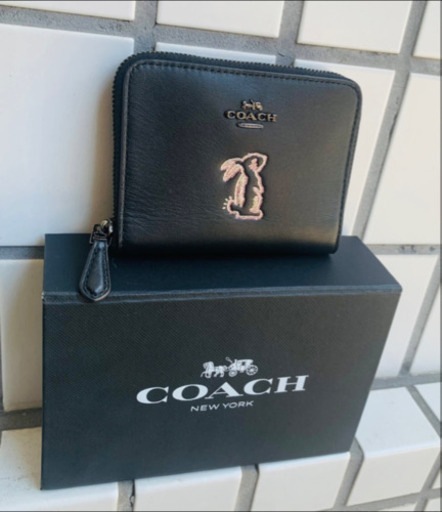 レア□新品同様□箱と値札つき□大丸購入□COACH×セレーナゴメス