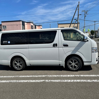 値下げ！トヨタ ハイエース200系 純正アルミホイール＆TOYO H20 4本セット