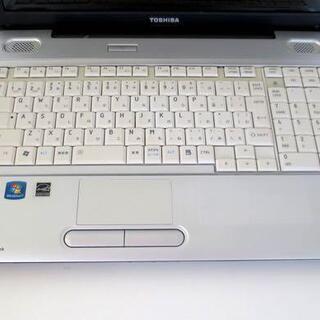 初心者OK♥設定済ノートパソコン/Win10/wifi/東芝/シルバー