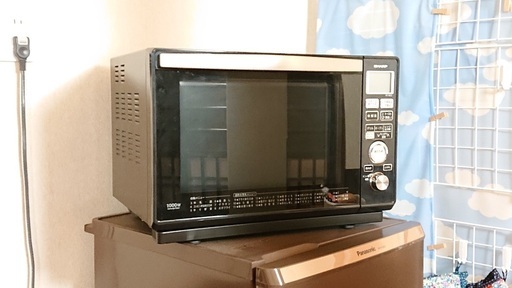 オーブン付きシャープの電子レンジ売ります。