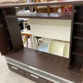 【愛品館 江戸川店】サンウッディ　壁面収納TVボード　TVボード　壁面収納　ID:157-007830-007　配送可＆代引き配送可 