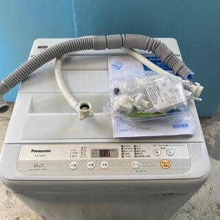 Panasonic パナソニック 全自動洗濯機 6.0kg NA-F60B12 2018年製
