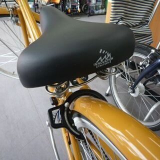 その他 キレイです！ 26インチ 6段変速 自転車 カゴ カギ ライト 黄色 