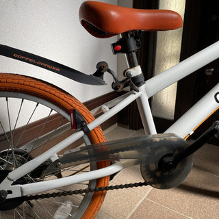 子ども用自転車　20インチ　オレンジ