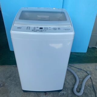 AQUA アクア 全自動洗濯機 7.0kg AQW-BK70G 2019年製 ホワイト - 洗濯機 