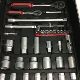 未使用】キャリーケース 工具セット ツールボックス [ペンチ/スパナ