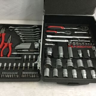 未使用】キャリーケース 工具セット ツールボックス [ペンチ/スパナ