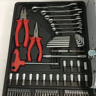 未使用】キャリーケース 工具セット ツールボックス [ペンチ/スパナ