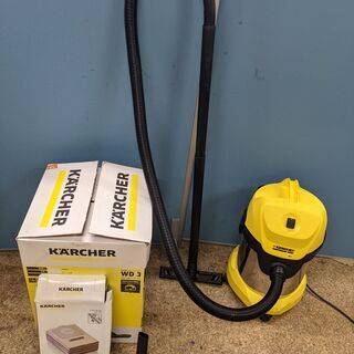 KARCHER ケルヒャー 乾湿両用バキュームクリーナー WD3