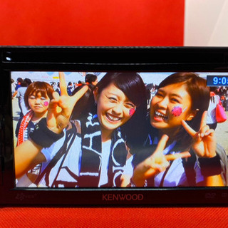 KENWOOD 彩速カーナビ　MDV-333 最新地図更新　地デジ　フルセットです
