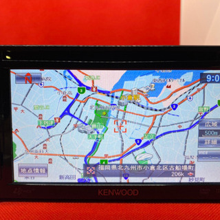 KENWOOD 彩速カーナビ　MDV-333 最新地図更新　地デジ　フルセットです