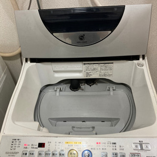 引き取り限定　シャープ洗濯機　ES-TG60J 一部機能難あり − 千葉県