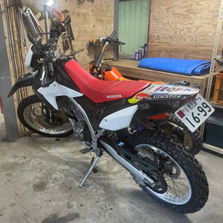 決まりました(^^)☆ホンダ CRF250L 前後タイヤ新品交換済☆