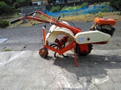 カルチ クボタオートカルチ 実働！！ OHV6馬力ガソリンエンジン！！