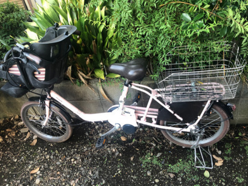 panasonic 電動自転車．新品バッテリー