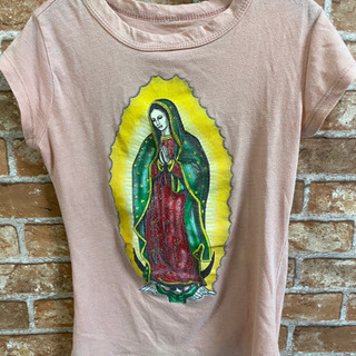 マリアTシャツ、聖母マリア、女の子120.130、