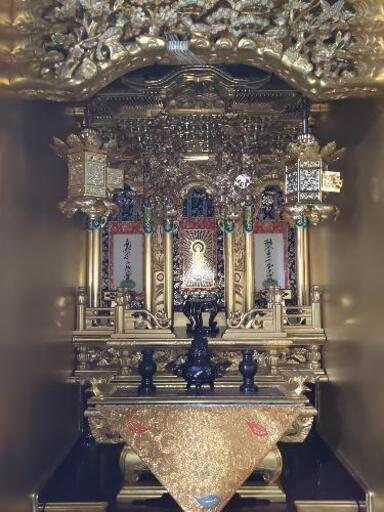 お仏壇　浄土真宗本願寺派　お西さん　かなり美品