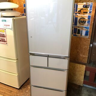 日立 ［20%オフ］冷凍冷蔵庫：5ドア 定格内容積415L（R-S4200E）