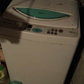 一層式全自動洗濯機　サンヨー製　7kg