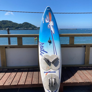 【wind板】海に映える青白ボード　windsurfing板　RRD Avantmove65 95Litter