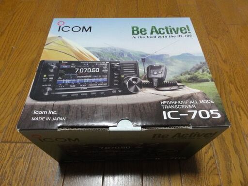 ICOM アイコム IC-705 Jなし 北米仕様 10W ゼネカバ送信可能 HF/50/144 