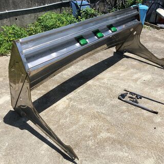 プロフィア ダンプ メッキ フロントバイザー 中古