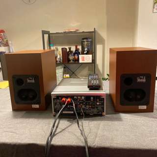 KENWOOD K-531 & DENON SC-M41 スピーカーセット