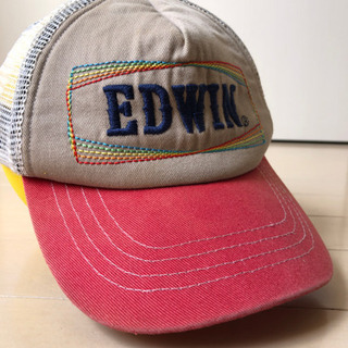 EDWIN ✨　帽子　キャップ　メッシュ素材　
