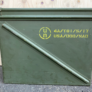 米軍ア－モボックス 楽天市場】米軍 スチール アンモボックス スモール USED BX001UN