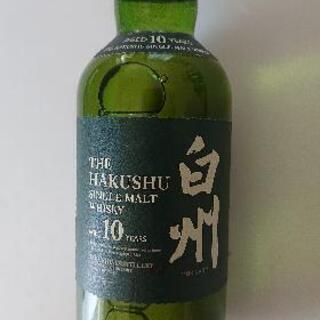 未開栓】SUNTORY サントリー 白州10年 ベビーボトル ウイスキー 180ml 40%